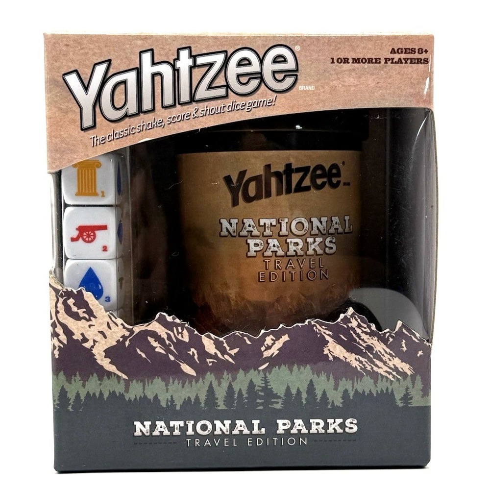 National Parks Travel Edition Yahtzee Dice Game Brand New Sealed